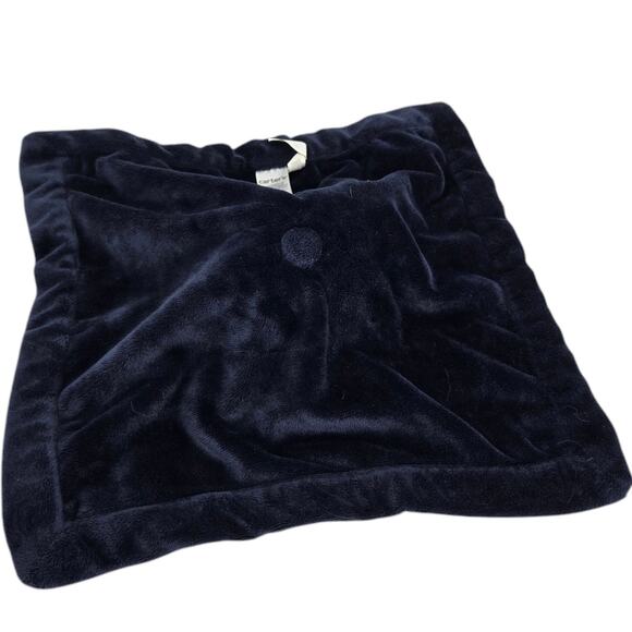 Carters Whale Security Blanket Lovey Blue Polka Dot Baby Comfort‎ Plush 14x14 - Picture 6 of 8